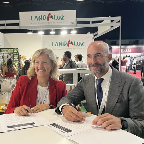ANGED y LANDALUZ firman un convenio para dinamizar la cadena agroalimentaria de Andalucía