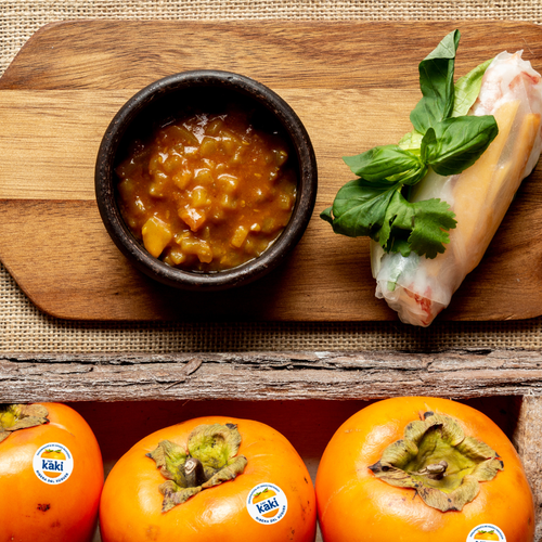 El Kaki D.O.P. Ribera del Xúquer, la fruta de la temporada, se convierte en protagonista de cinco innovadoras recetas otoñales creadas por la chef Clara Villalón