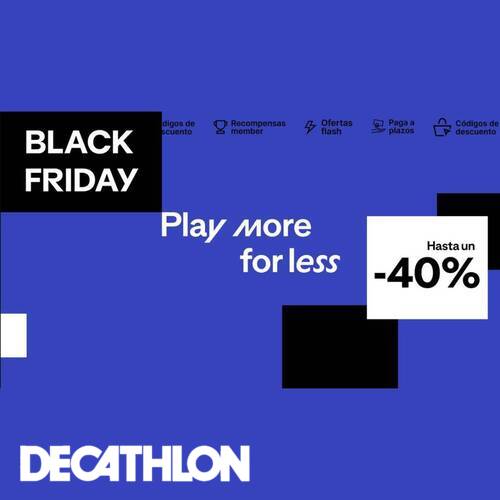 Ya es Black Friday en Decathlon: descuentos imperdibles y actividades para los amantes del deporte