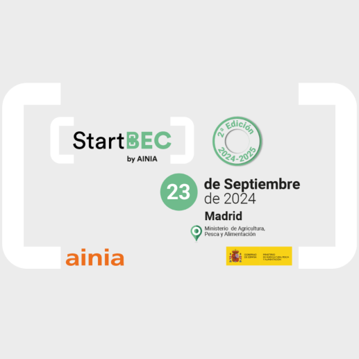 La Secretaria de Estado Begoña García anima a incorporar la innovación y la bioeconomía en el sector agroalimentario. Lanza con AINIA II edición programa StartBEC
