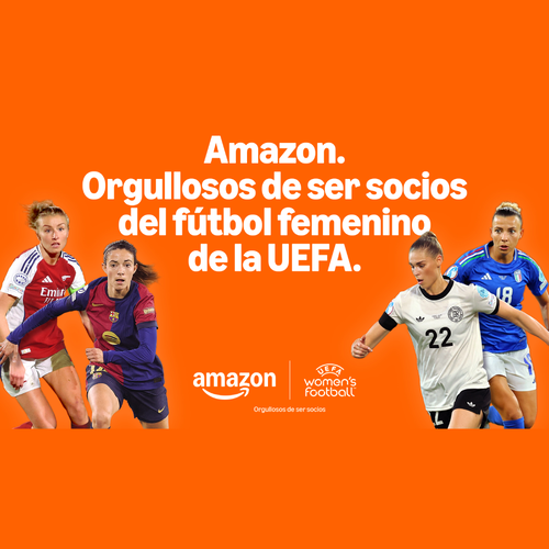 Amazon renueva su patrocinio del fútbol femenino de la UEFA