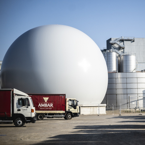 El gran globo que guarda energía para elaborar Ambar