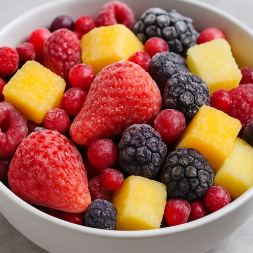Frutas ultracongeladas, el secreto más refrescante y nutritivo del verano