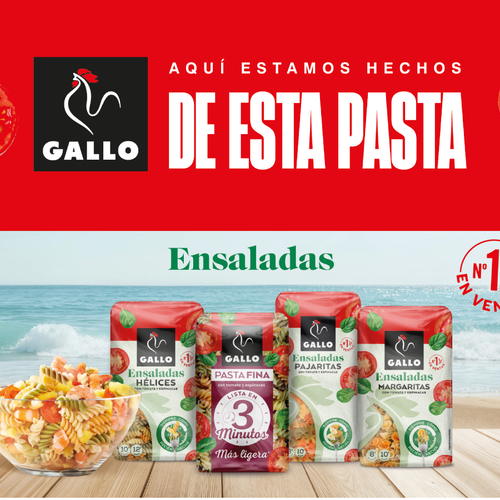 La revolución ligera del verano: Pasta Fina de Gallo, ideal para ensaladas frescas y lista en 3 minutos