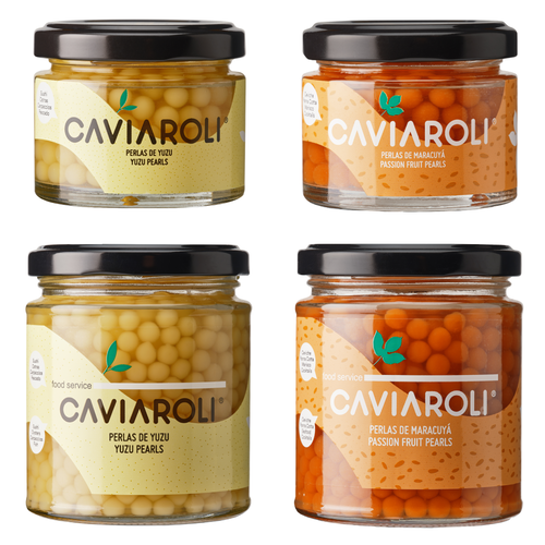 Caviaroli amplía su gama de perlas de fruta con dos novedosas variedades