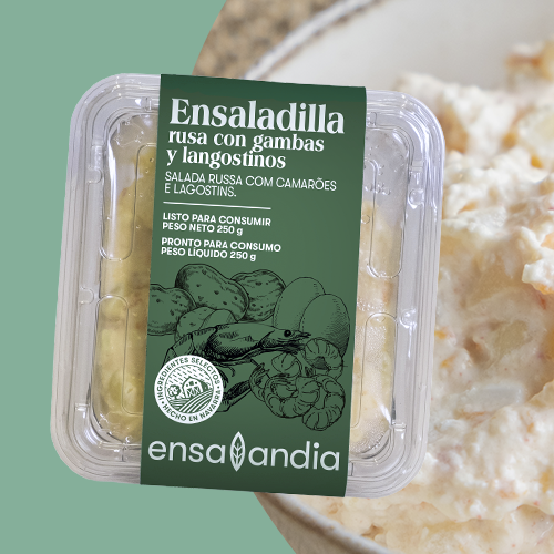 Ensalandia presenta su nueva receta de Ensaladilla Rusa con Gambas y Langostinos