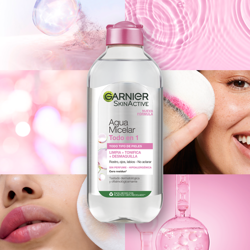 Agua micelar: el producto icónico de Garnier que vende 9 unidades cada minuto