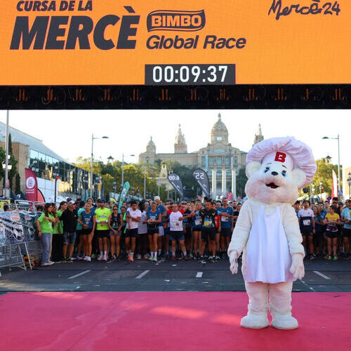 Bimbo Global Race celebra su décimo aniversario renovando su compromiso solidario con Barcelona y Madrid