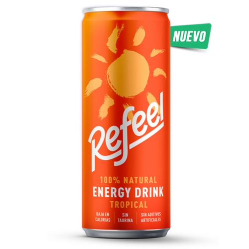 Mahou San Miguel lanza Refeel, una nueva bebida energética 100% natural y baja en calorías