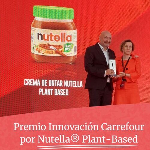 Nutella Plant-Based, ganadora del Premio Innovación Carrefour 2025: sabor vegetal que conquista a España