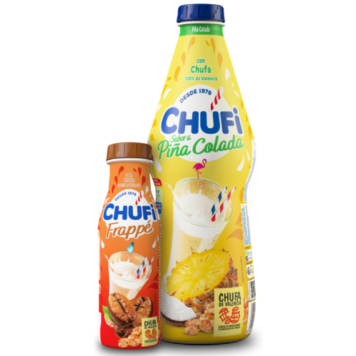 Chufi presenta sus novedades para este verano: Chufi Piña Colada y Chufi Frappé 250 ml