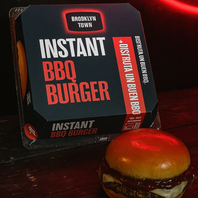Brooklyn Town lanza Instant Burgers listas en 90 segundos para disfrutar del verano sin complicaciones