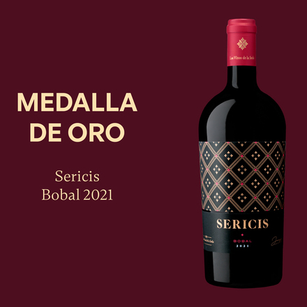 SERICIS Bobal 2021, medalla de Oro en FEREVÍN 2025