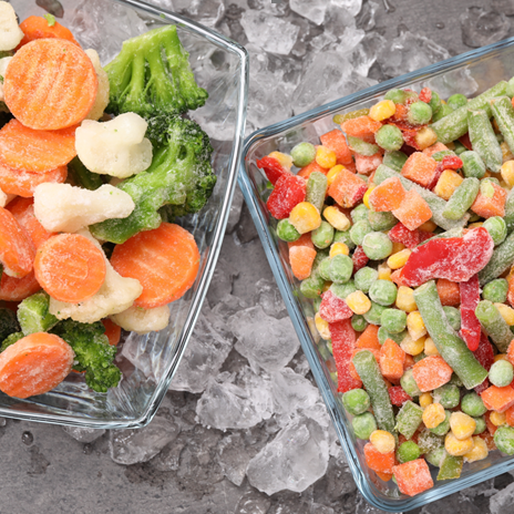 Estudios demuestran que la ultracongelación mantiene intactas las propiedades de las verduras