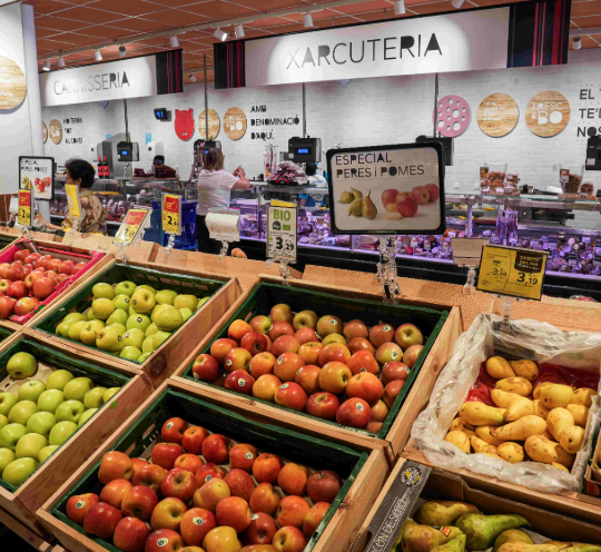 Caprabo evita desperdiciar 1.100 toneladas de alimentos en el primer semestre del año