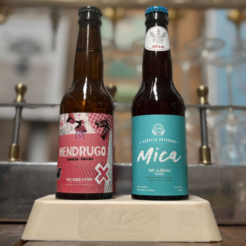 Cerveza Mica crea el primer expositor biodegradable de bagazo a través de un proyecto europeo
