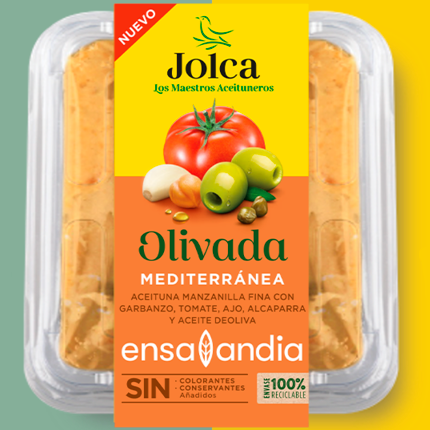 Ensalandia y Jolca se alían para lanzar un nuevo Dip refrigerado con base de aceitunas: una apuesta por la innovación mediterránea