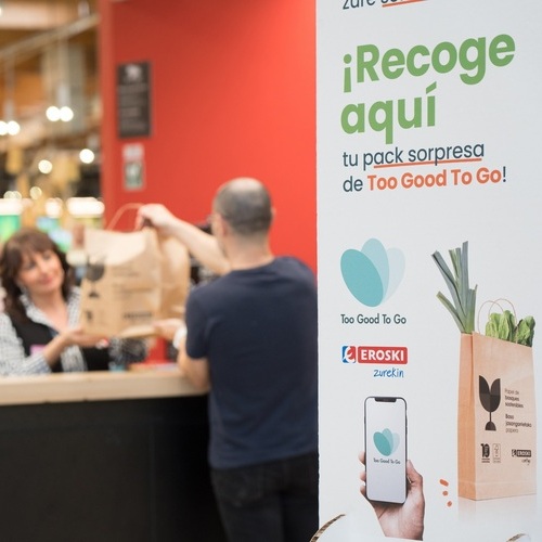 EROSKI evita el desperdicio de más de 10.700 toneladas de alimentos y refuerza su compromiso con la sostenibilidad
