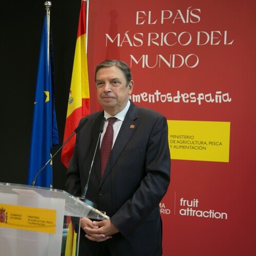 El ministro Luis Planas inaugura Fruit Attraction 2025