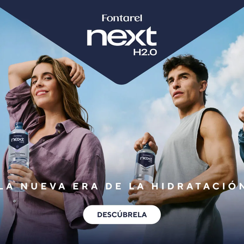 Fontarel Next H2.0 presenta su nueva campaña "La nueva era de la hidratación"
