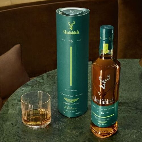Glenfiddich y el equipo Aston Martin Formula One™ Team lanzan un whisky de edición limitada de 16 años con un diseño que rinde homenaje a los pilotos Fernando Alonso y Lance Stroll