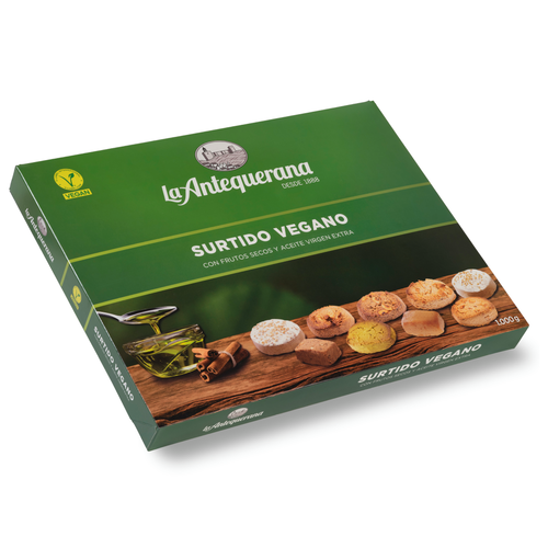 La Antequerana lanza el primer surtido navideño vegano del mercado