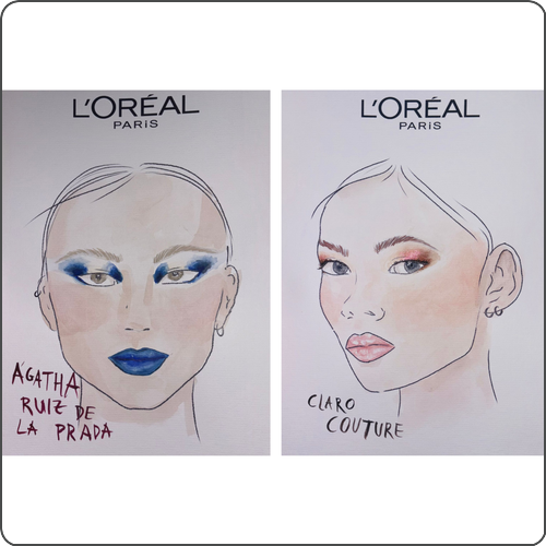 Estas son las claves de los beauty looks de Ágatha Ruiz de la Prada y Claro Couture en MBFWMadrid
