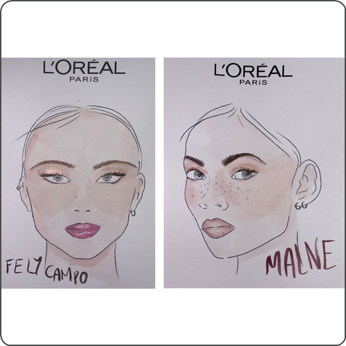 Estos son los beauty looks de Fely Campo y Malne en MBFWMadrid
