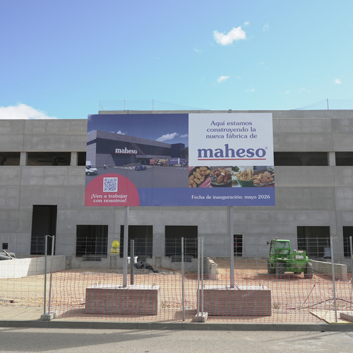 Maheso avanza en la construcción de su planta de Soria que estará operativa en mayo de 2026