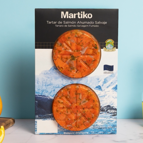 Martiko lanza un nuevo tartar de salmón ahumado salvaje de Alaska