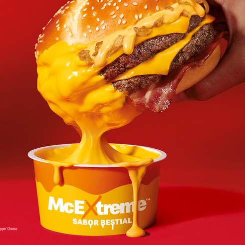 McDonald’s presenta la nueva McExtreme Dippin’ Cheese, la tentación sin reglas para los amantes del queso