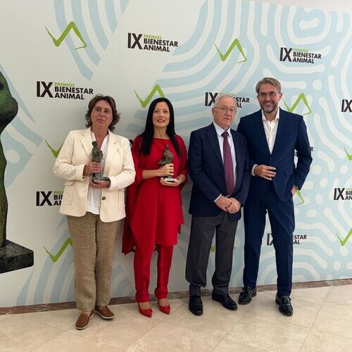 Pazo de Vilane recoge el Premio Bienestar Animal del Colegio de Veterinarios de Madrid