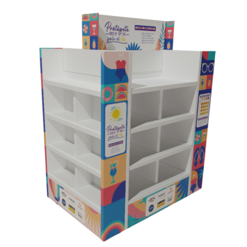 Smurfit Westrock transforma el punto de venta de Carrefour con displays sostenibles que impulsan las ventas de protectores solares