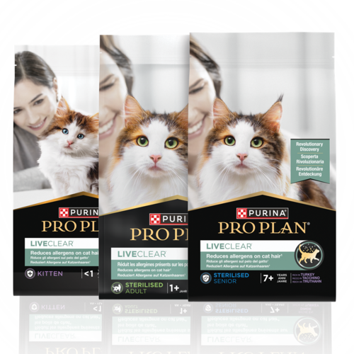 Nestlé Purina revoluciona la convivencia con los gatos: lanza al mercado Pro Plan LiveClear, el primer y único alimento que reduce los alérgenos en el pelo de los felinos