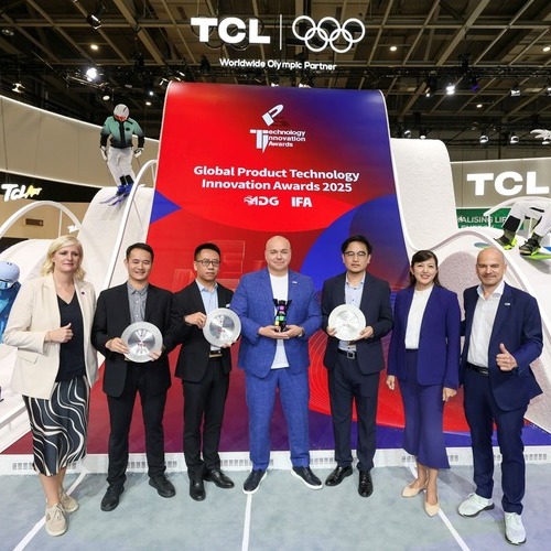 TCL obtiene múltiples galardones en IFA 2025 con sus vanguardistas soluciones de vida inteligente