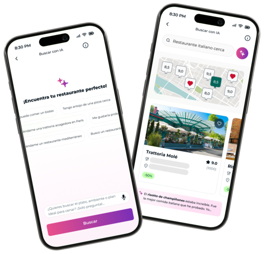 TheFork lanza en España un buscador de restaurantes basado en inteligencia artificial conversacional