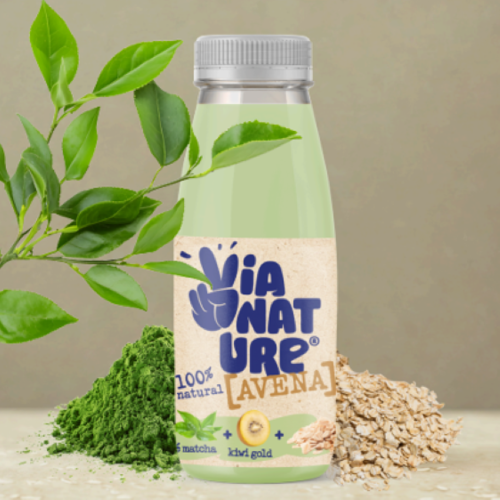 Avena, Matcha y Kiwi, así es el nuevo y delicioso shake natural de Vianature