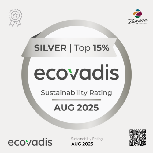 Zamora Company confirma el nivel Silver de EcoVadis