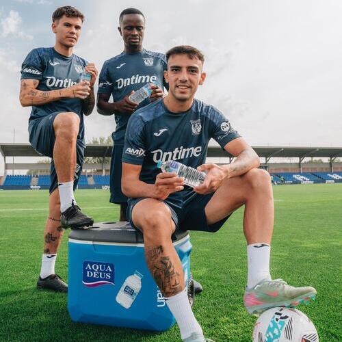 Aquadeus se convierte en el agua oficial del Club Deportivo Leganés para esta temporada