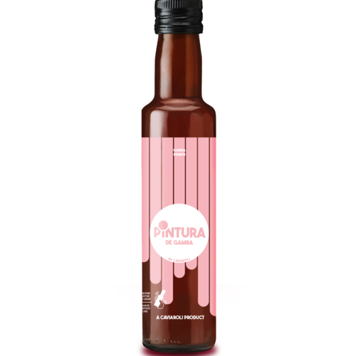 Pintura comestible de gamba, la nueva variedad de Pinturas by Caviaroli