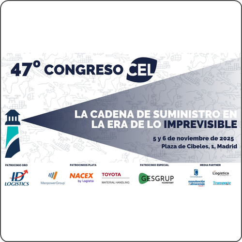 El Centro Español de Logística convoca su 47º Congreso los días 5 y 6 de noviembre