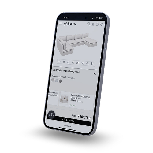 Sklum revoluciona la compra de muebles online con el configurador de productos HomeByMe de Dassault Systèmes, ofreciendo una experiencia más atractiva para sus clientes