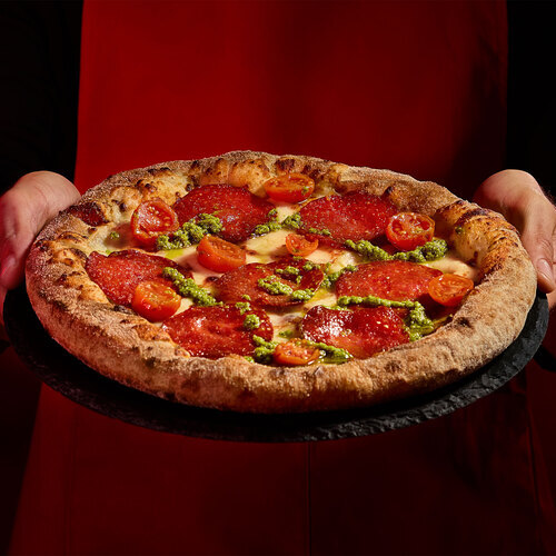 GAM FAMILY desarrolla un chorizo de Pamplona exclusivo para la nueva pizza Maestra de Telepizza