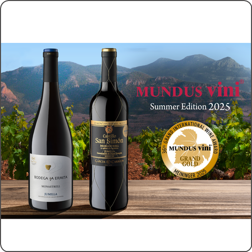García-Carrión única bodega española que consigue Dos Medallas Gran Oro en Mundus Vini 2025