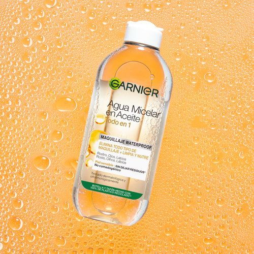 Agua micelar en aceite: el truco infalible de Garnier para evitar el efecto máscara este Halloween