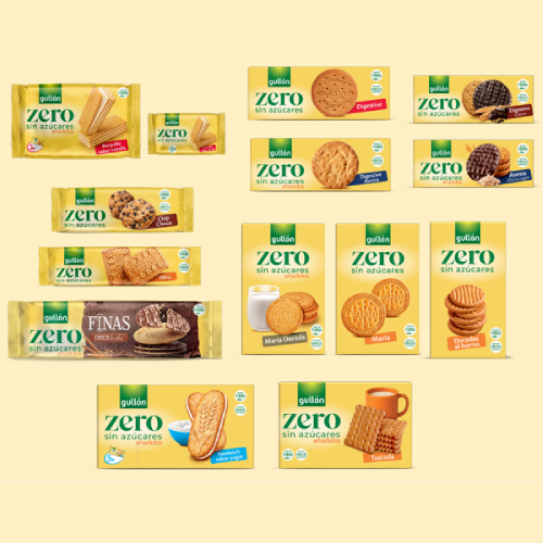 Galletas Gullón renueva el diseño de su gama ZERO para reivindicar el placer de cuidarse sin renunciar al sabor 