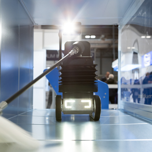 Drones, inteligencia artificial y robots para la limpieza del futuro: así será la zona ‘Robot Line’ de Hygienalia 2025
