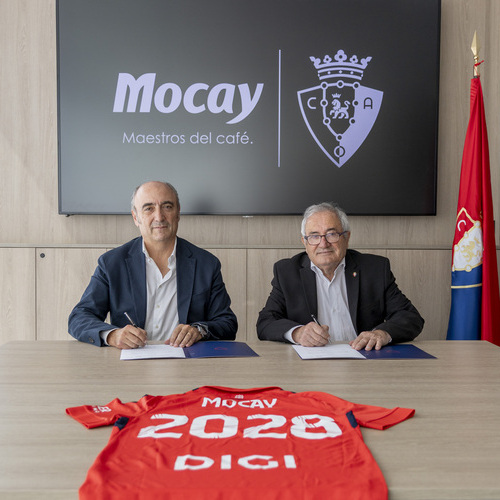 Mocay se convierte en patrocinador oficial del C. A. Osasuna