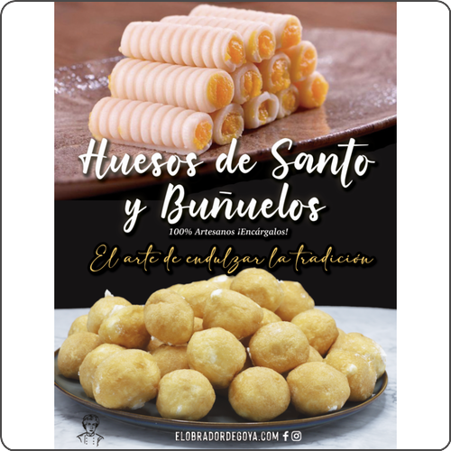 El Obrador de Goya presenta sus buñuelos y huesos de santo: tradición y vanguardia para una misma celebración