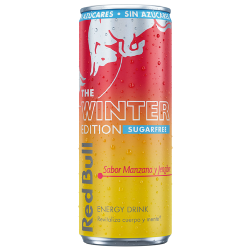 Red Bull Winter Edition, de manzana y jengibre, prende la chispa del invierno